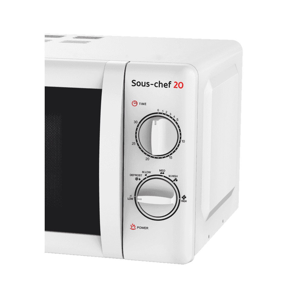 Microondas Sous-chef 20 (Blanco) - HÆGER Eletrodomésticos