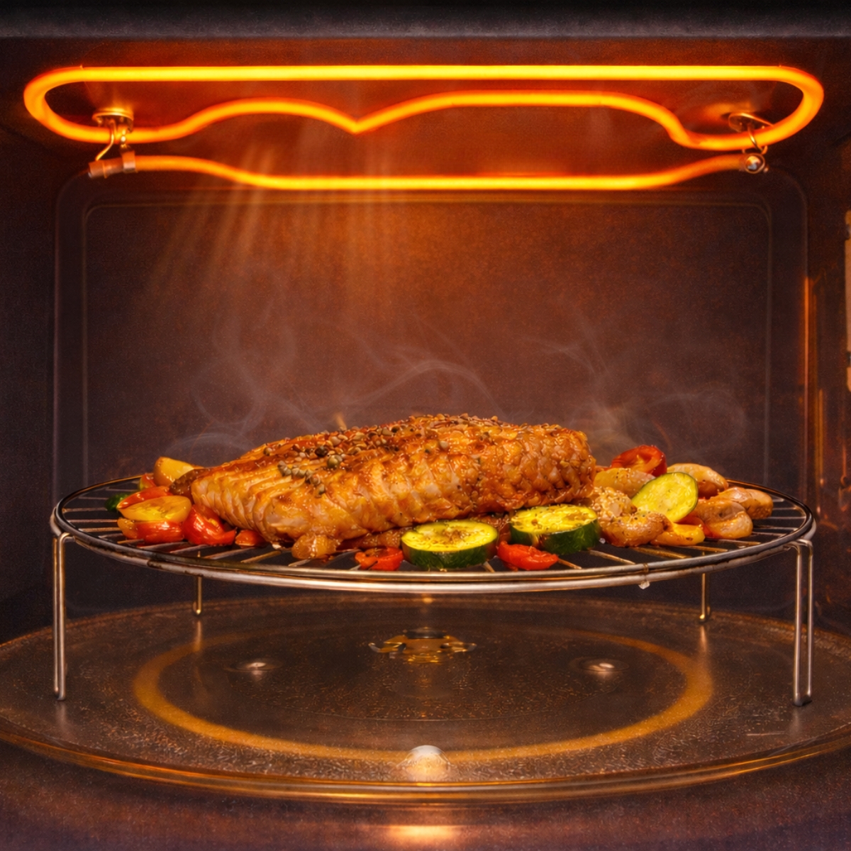 HAEGER Micro Stainless 28 Digital Microwave – 28L, 1200W, Grill - Image 8