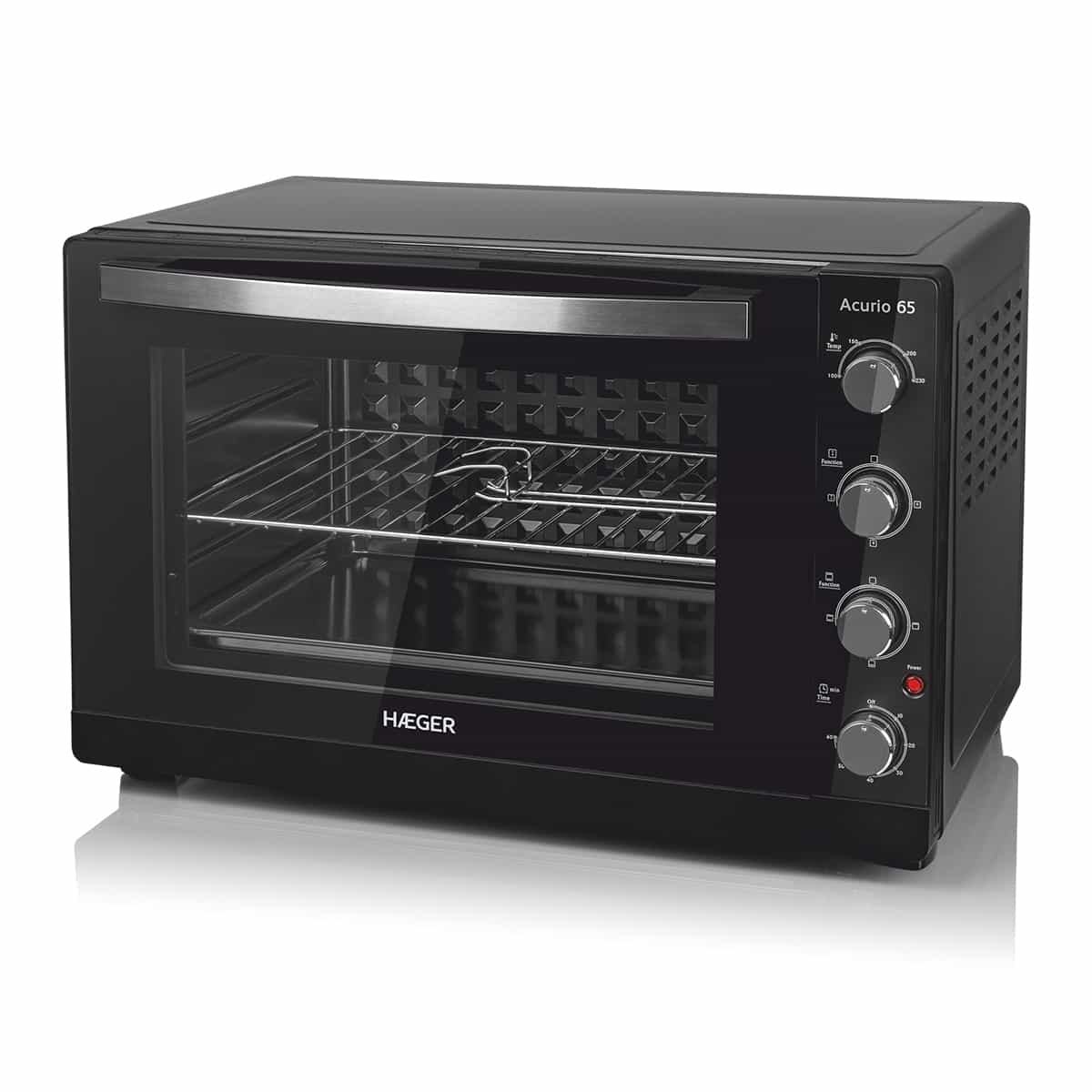 HAEGER HORNO SOBREMESA OV-65B.029A ACURIO NEG 65L