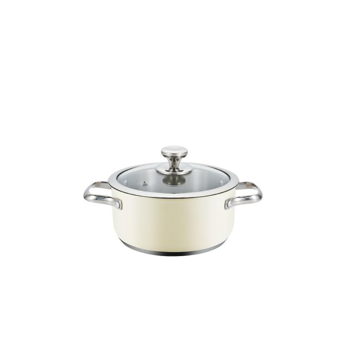 Panela de Cozinha HAEGER Pastel Pot 16H - Diâmetro 16cm, Inox