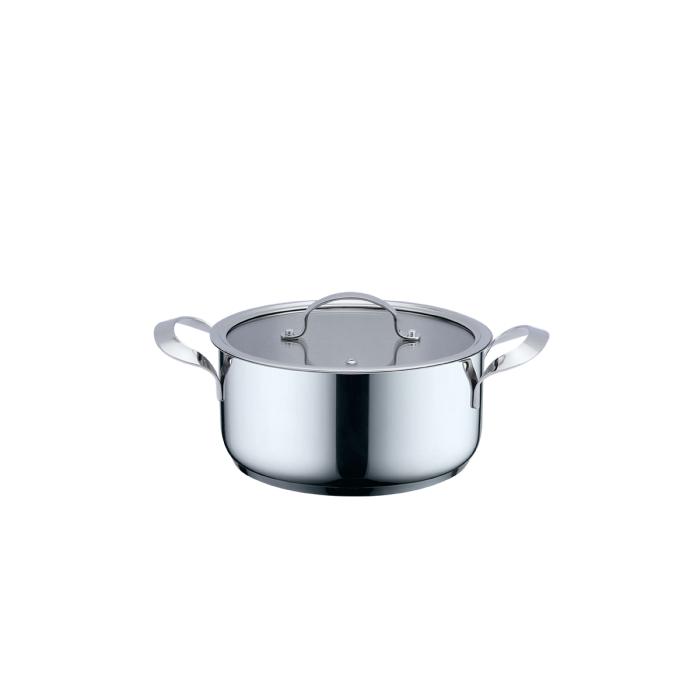 Panela de Cozinha HAEGER Inox Pot 16H - Diâmetro 16cm, Inox
