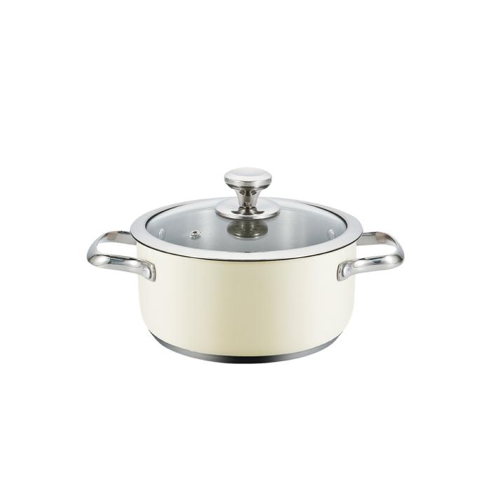 Olla de Acero Inoxidable HAEGER Pastel Pot 20H - Diámetro 20 cmq