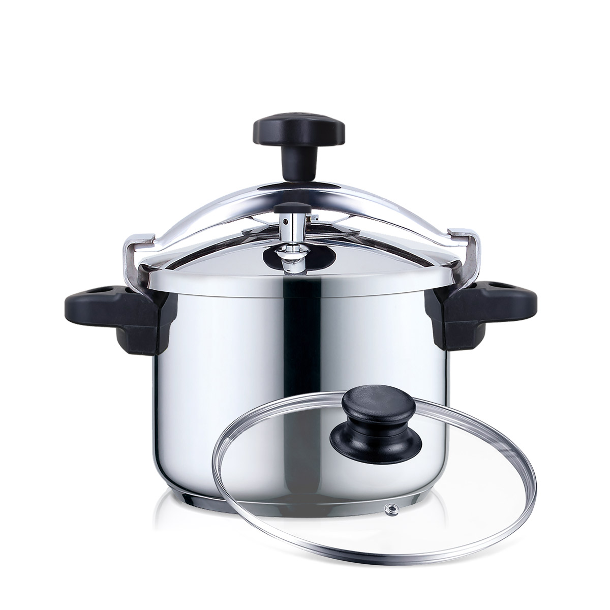 Olla a Presión HAEGER PRESSURE COOKER 18/10 2 en 1 – 6L - HÆGER