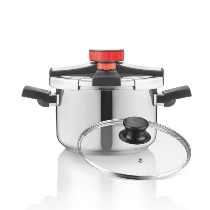 Panela de Pressão HAEGER Easy Cooker 2 in 1 - 8 Litros