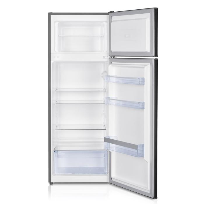 Frigorífico con Congelador HAEGER 220 - 206L, 55 cm, Inox - Imagen 2