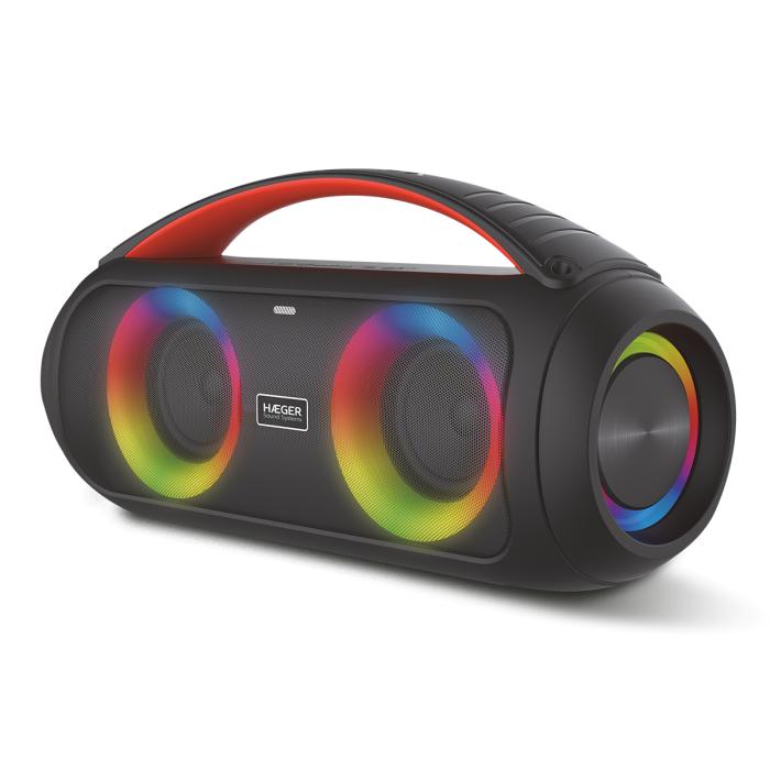 Altavoz Bluetooth Portátil HAEGER Cool Boom - 29H Batería, IPX5