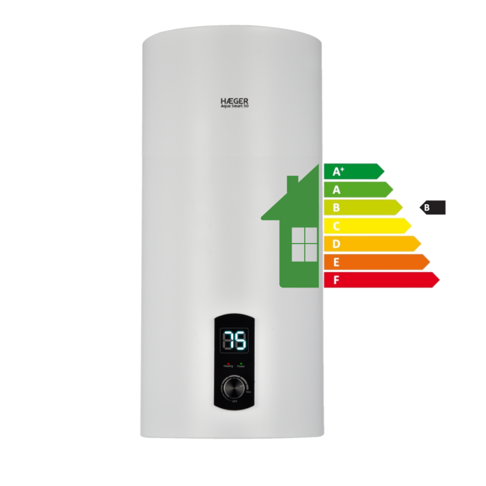 Termoacumulador Digital HAEGER Aqua Smart 50 - 50L, 2000W, Classe B, Resistência Embainha - Image 4