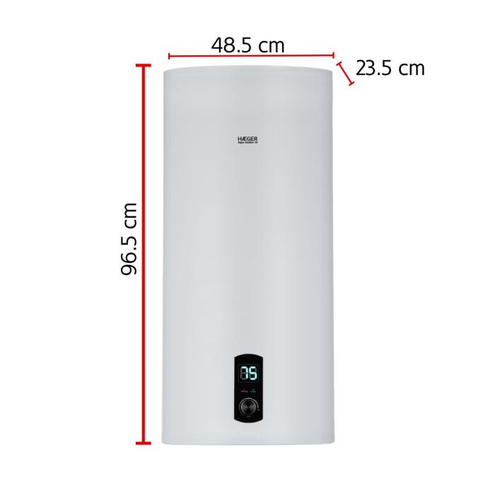 Termoacumulador Digital HAEGER Aqua Double 50 – 50L, 2000W, Tanque Duplo, Resistência Embainhada - Image 10
