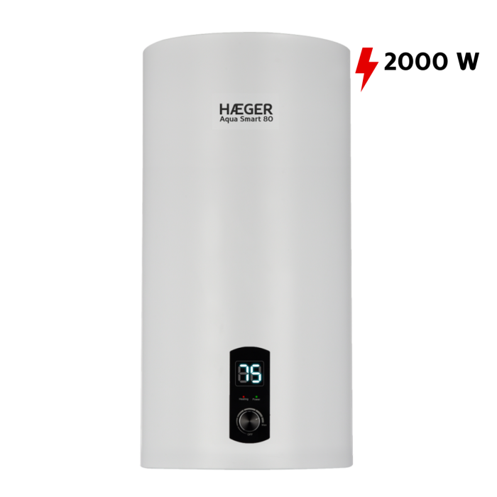 Termoacumulador Digital HAEGER Aqua Smart 80 – 80L, 2000W, Classe B, Resistência Embainha - Image 6