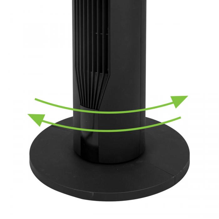 Ventoinha de Torre HAEGER Elite Tower - 91.5cm, 45W, 3 Velocidades - Image 5