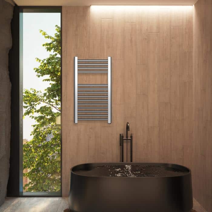 Toalheiro Elétrico HAEGER Single Chrome 70x40 cm,150 W, Cromado - Image 2