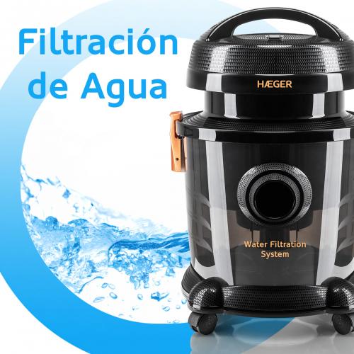 HAEGER Venus 600 Aspirador vertical - 0,6 litros, 600W, Filtro ciclónico -  HÆGER Eletrodomésticos