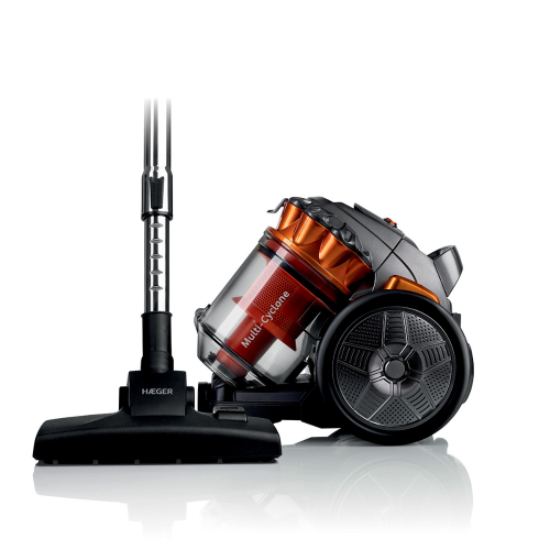 Aspirateur balai Haeger Aspirateur Silencieux avec sac Super Silent - 750W,  4 Litres, Filtre HEPA