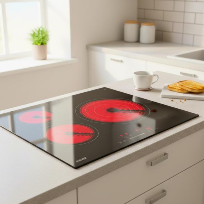 Built-In Vitroceramic Hob HAEGER Vitro Heat 5700 - 5700W, 3 Zones - Image 5